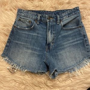 lucky brand high waisted shorts
